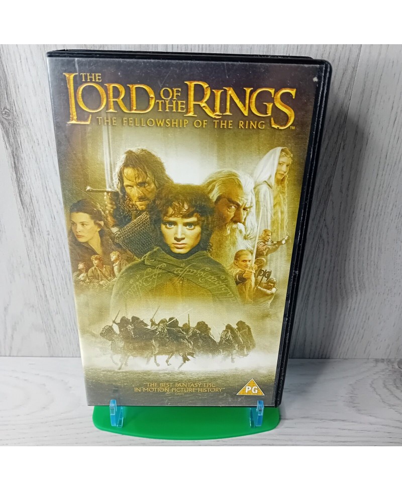 THE LORD OF THE RINGS VHS TAPE - RARE RETRO MOVIE SERIES