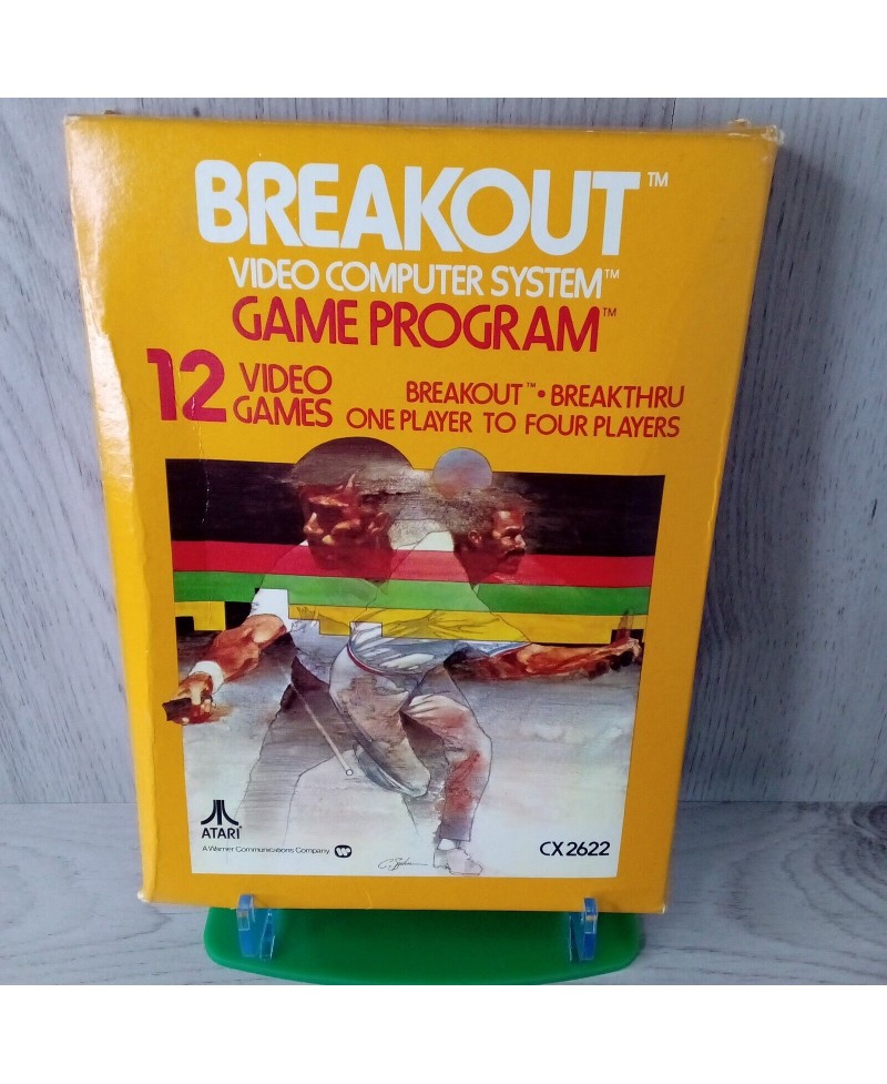 ATARI BREAKOUT CX2622 GAME NEW IN BOX OLD STOCK RARE RETRO VINTAGE GAMING