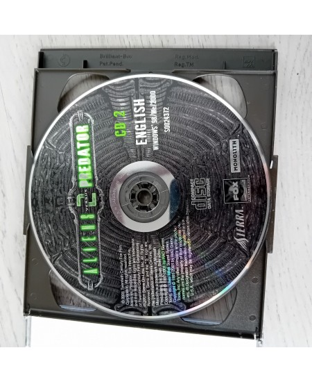 ALIENS VS PREDATOR 2 BIG BOX PC DVD ROM GAME - RETRO GAMING RARE VINTAGE 1999