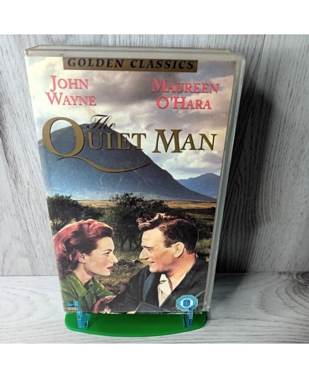 THE QUIET MAN VHS TAPE - RARE RETRO MOVIE SERIES