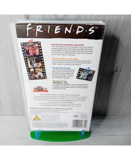 FRIENDS SERIES 3 EPISODES 1 4 VHS TAPE - RARE RETRO MOVIE SERIES