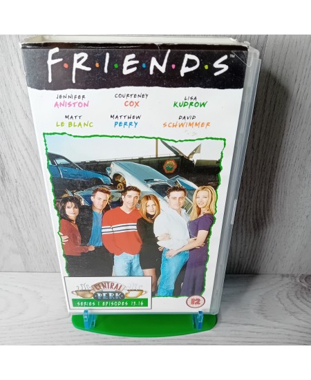 FRIENDS SERIES 1 EPISODES 13.16 VHS TAPE - RARE RETRO MOVIE SERIES COMEDY