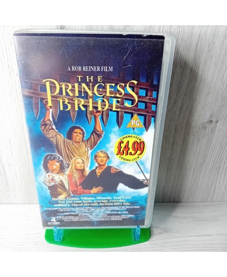 THE PRINCESS BRIDE VHS - RARE RETRO VINTAGE 1987 MOVIE