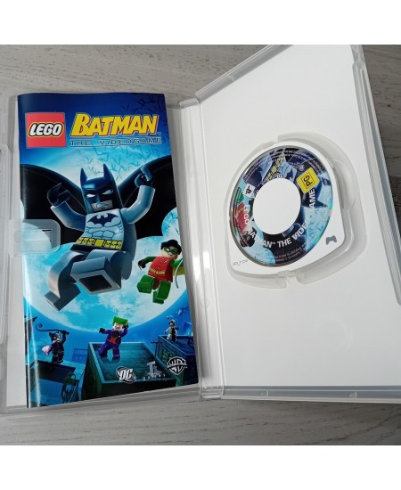 LEGO BATMAN THE VIDEO GAME PSP GAME - RARE RETRO VINTAGE GAMING PLAYSTATION