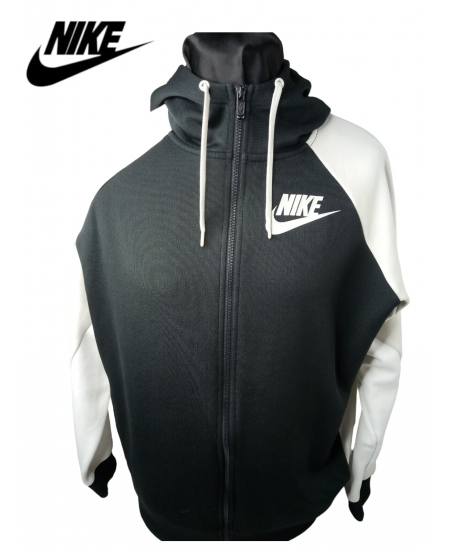 Nike Full Zip Hoody Vintage Mens Medium UK - Rare Retro Sports Clothing