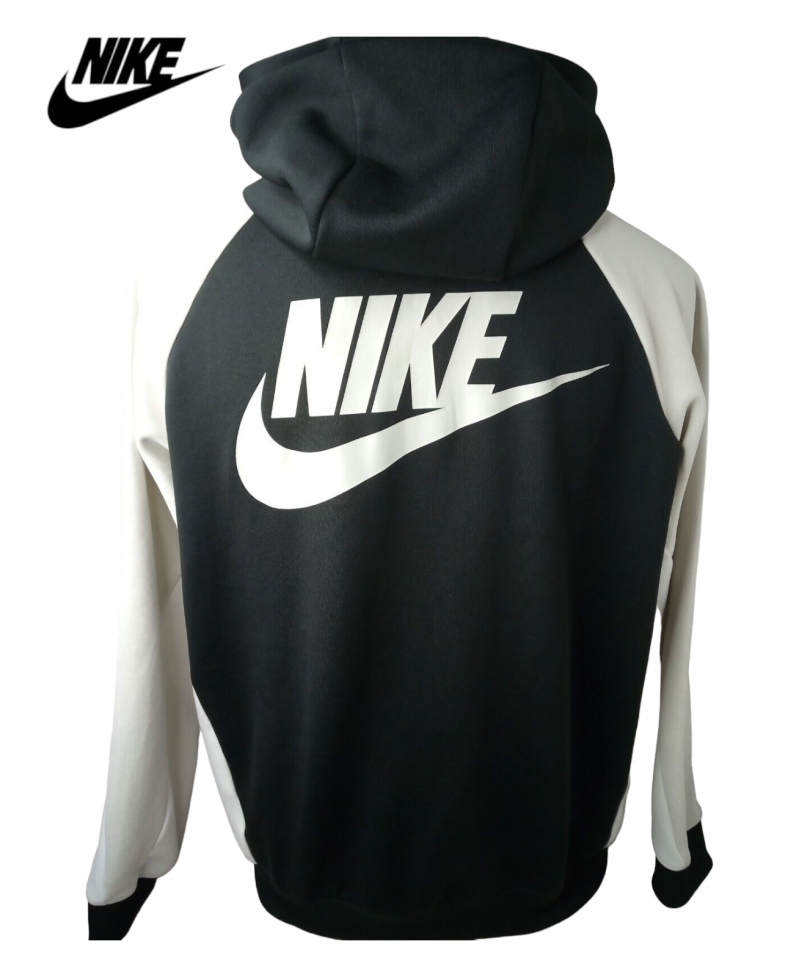 Nike Full Zip Hoody Vintage Mens Medium UK - Rare Retro Sports Clothing