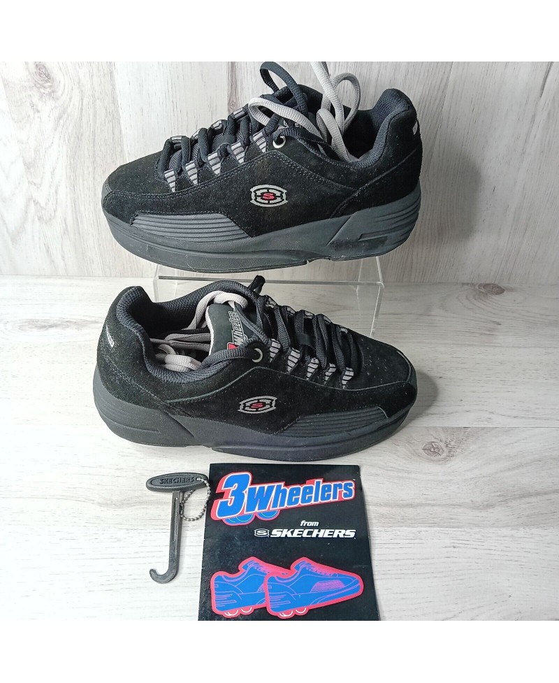 SKECHERS 3 WHEELERS TRAINERS NEW IN BOX - MENS SIZE 6 UK VINTAGE 2002 VERY RARE