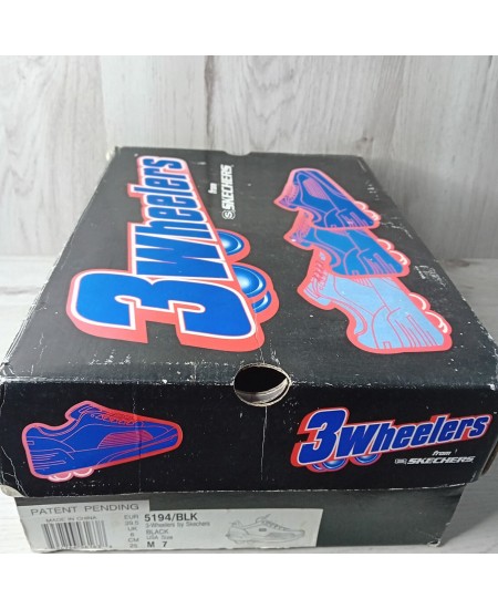 SKECHERS 3 WHEELERS TRAINERS NEW IN BOX - MENS SIZE 6 UK VINTAGE 2002 VERY RARE