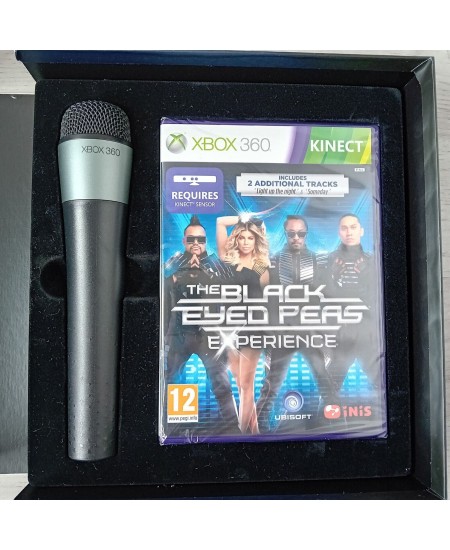 THE BLACK EYED PEAS EXPERIENCE COLLECTORS EDITION XBOX 360 KINECT - RARE NEW