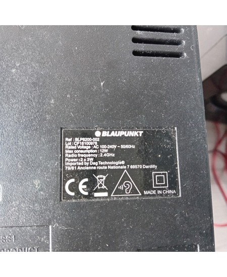 BLAUPUNKT BLP8200-002 MICRO HI FI STEREO CD PLAYER USB RADIO - SPARES REPAIRS