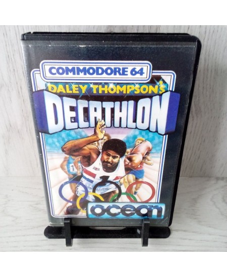 DALEY THOMPSONS DECATHLON COMMODORE 64 GAME - RARE RETRO VINTAGE GAMING