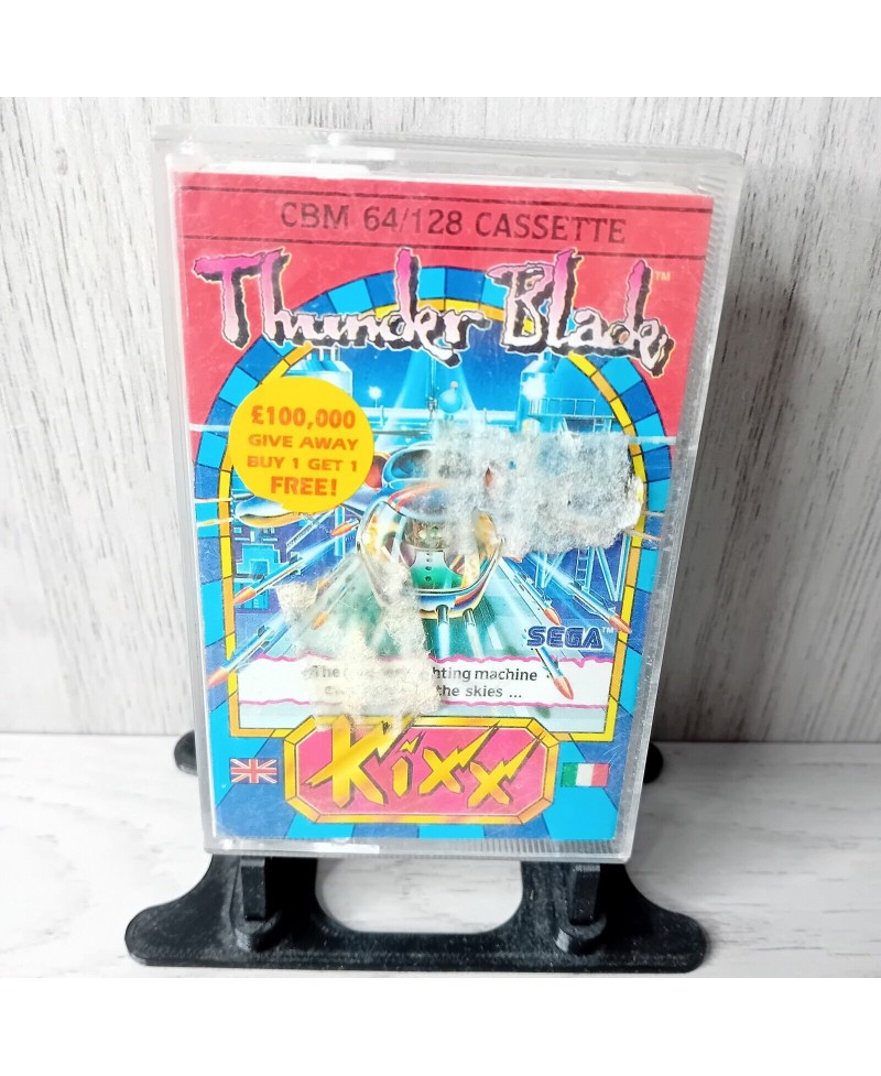 THUNDER BLADE COMMODORE 64 GAME - RARE RETRO VINTAGE GAMING 1988