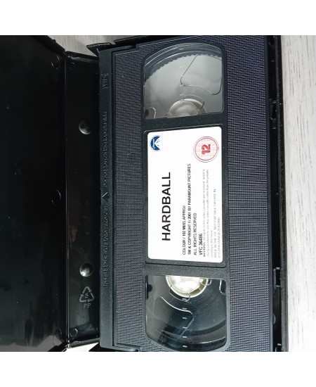 HARDBALL VHS TAPE - RARE RETRO MOVIE