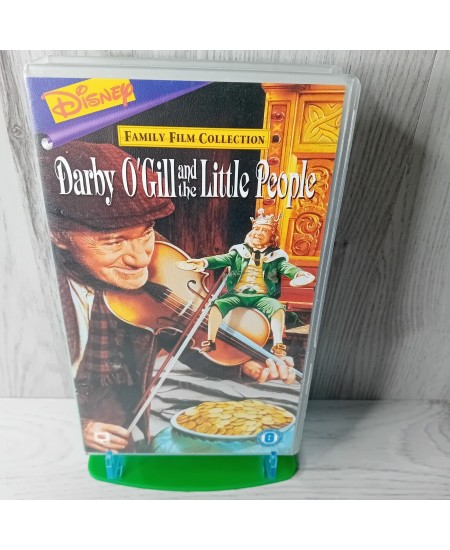 DARBY OGILL AND THE LITTLE PEOPLE VHS TAPE - RARE RETRO MOVIE KIDS