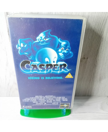 CASPER VHS TAPE - RARE RETRO MOVIE KIDS