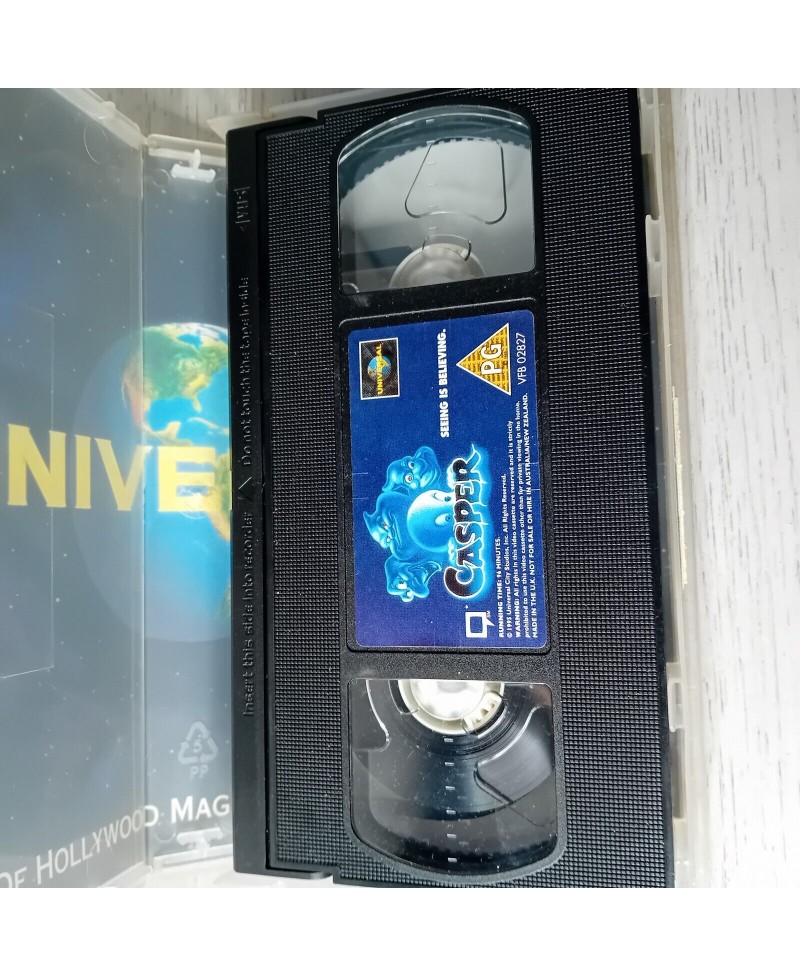 CASPER VHS TAPE - RARE RETRO MOVIE KIDS