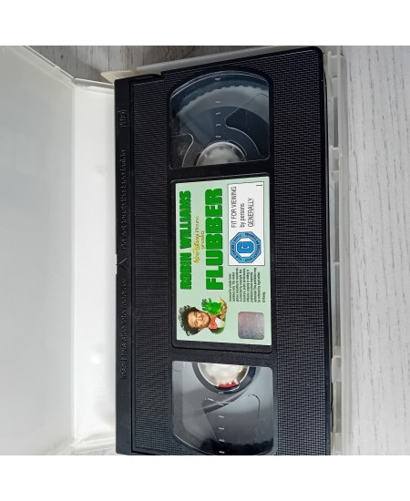 FLUBBER VHS TAPE - RARE RETRO MOVIE KIDS