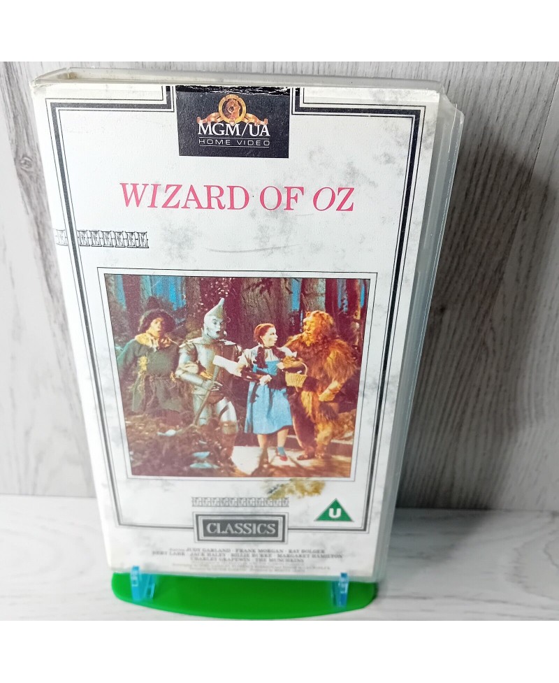 WIZARD OF OZ VHS TAPE - RARE RETRO MOVIE KIDS