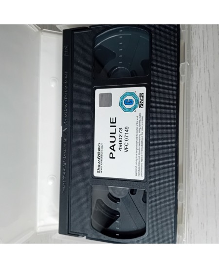 PAULIE VHS TAPE - RARE RETRO MOVIE KIDS