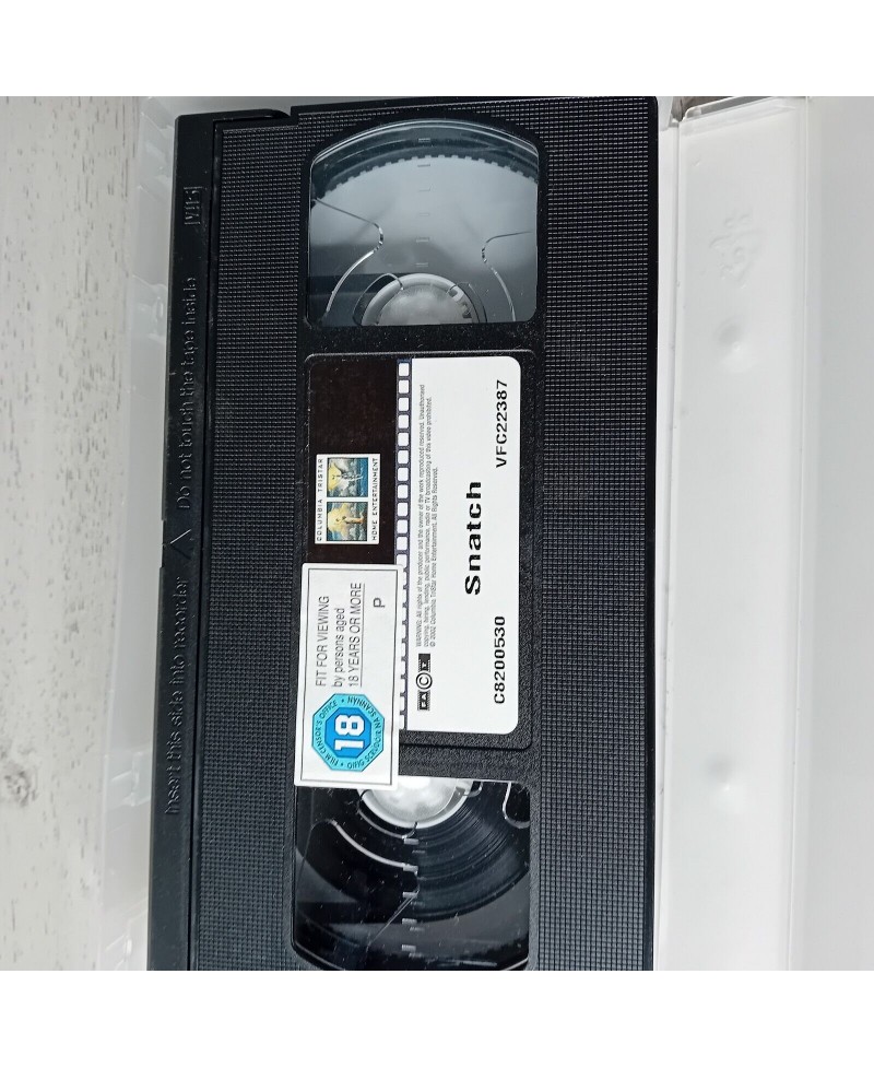 SNATCH VHS TAPE - RARE RETRO MOVIE