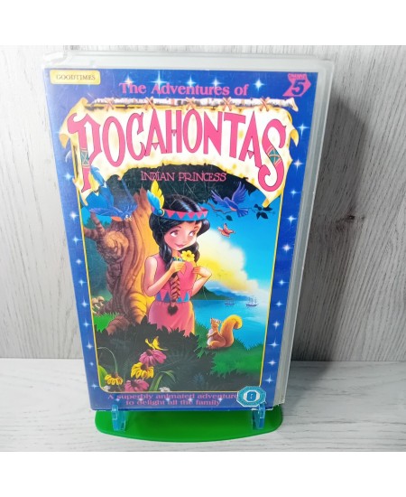 POCAHONTAS VHS TAPE - RARE RETRO MOVIE KIDS