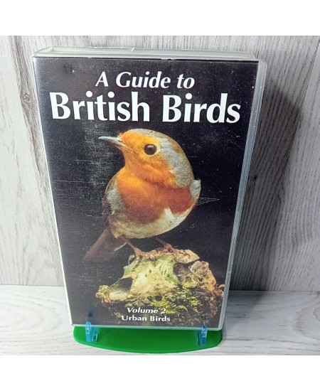 A GUIDE TO BRITISH BIRDS VOL 2 VHS TAPE - RARE RETRO MOVIE ANIMALS