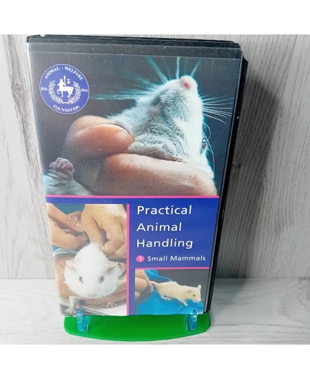 PRACTICAL ANIMAL HANDLING SMALL MAMMALS VHS TAPE - RARE RETRO