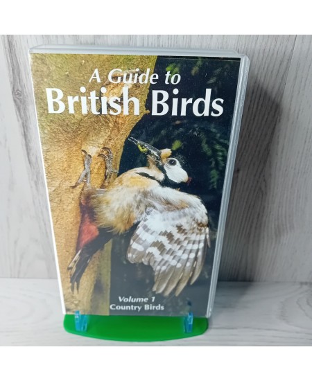 A GUIDE TO BRITISH BIRDS VOL 1 VHS TAPE - RARE RETRO MOVIE ANIMALS