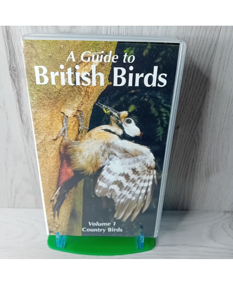 A GUIDE TO BRITISH BIRDS VOL 1 VHS TAPE - RARE RETRO MOVIE ANIMALS