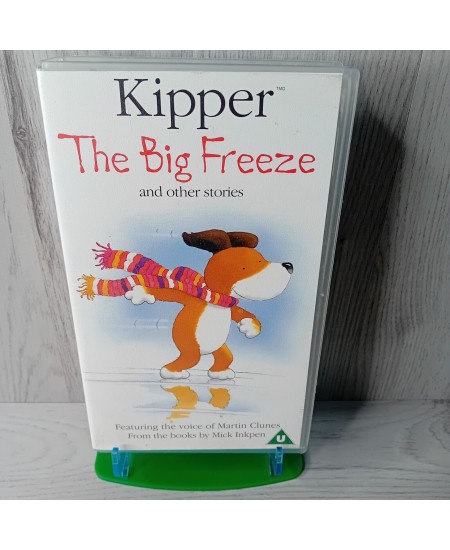 KIPPER THE BIG FREEZE VHS TAPE - RARE RETRO MOVIE