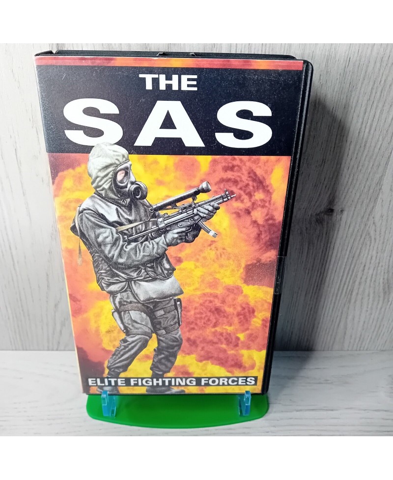 THE SAS ELITE FIGHTING FORCES VHS TAPE - RARE RETRO MOVIE