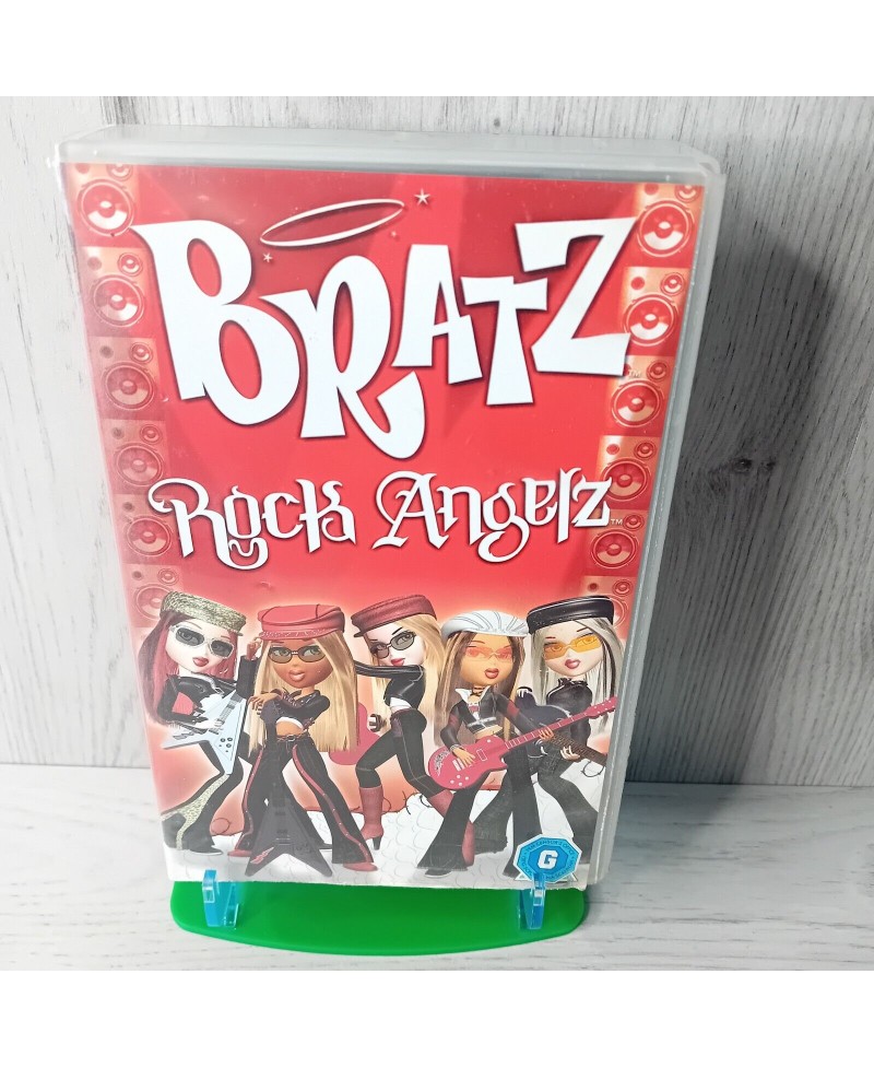 BRATZ ROCK ANGELZ VHS TAPE - RARE RETRO MOVIE KIDS