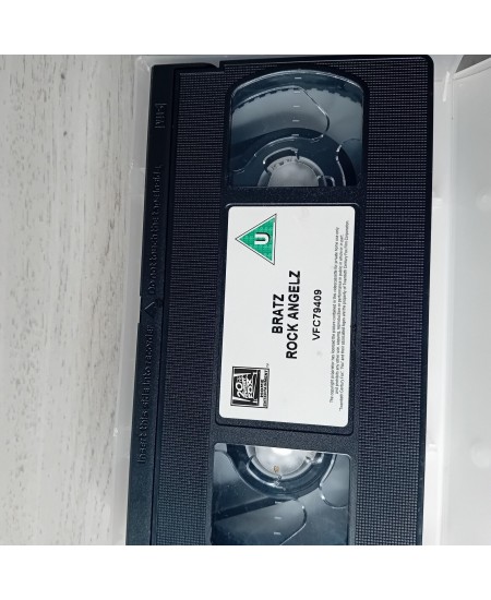 BRATZ ROCK ANGELZ VHS TAPE - RARE RETRO MOVIE KIDS