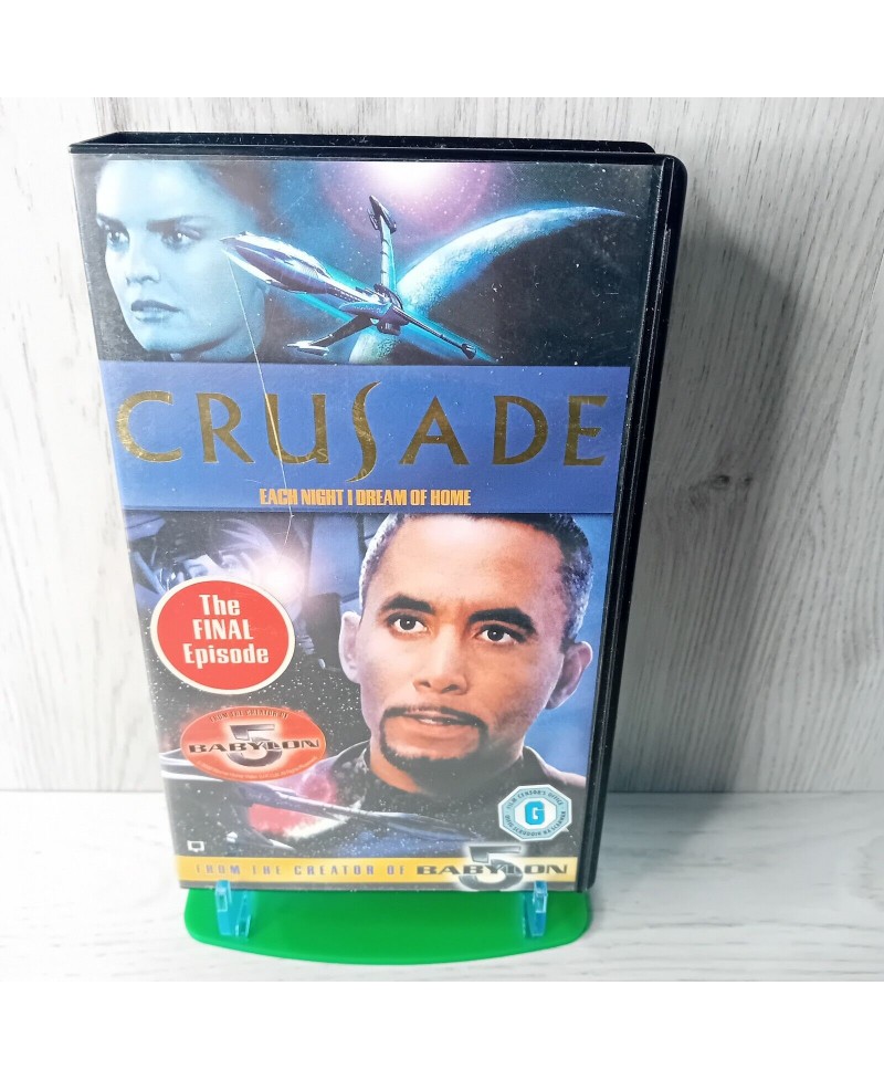 BABYLON 5 CRUSADE VOL 7 VHS TAPE - RARE RETRO MOVIE