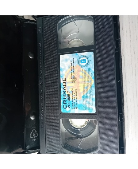 BABYLON 5 CRUSADE VOL 7 VHS TAPE - RARE RETRO MOVIE