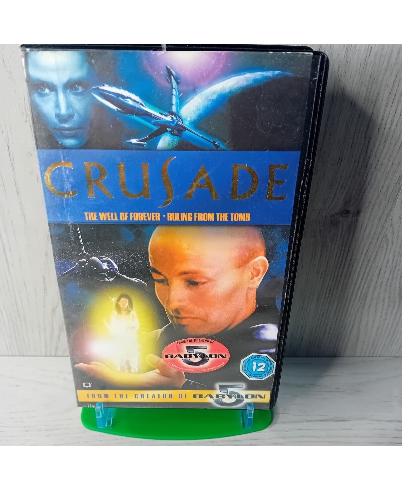 BABYLON 5 CRUSADE VOL 1.02 VHS TAPE - RARE RETRO MOVIE