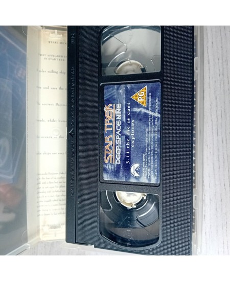 STAR TREK DEEP SPACE NINE VOL 3.11 VHS TAPE - RARE RETRO MOVIE