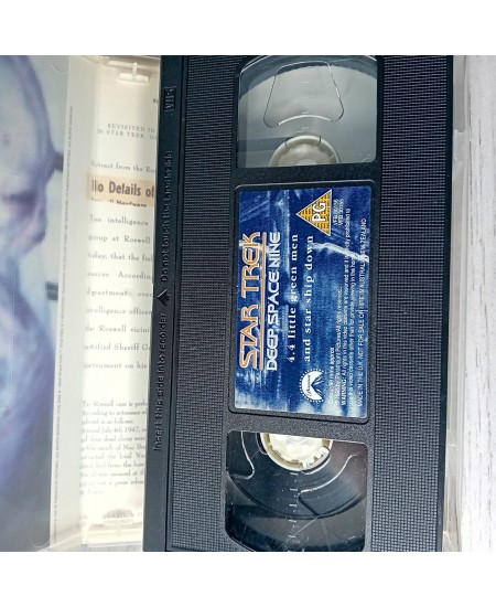STAR TREK DEEP SPACE NINE VOL 4.4 VHS TAPE - RARE RETRO MOVIE