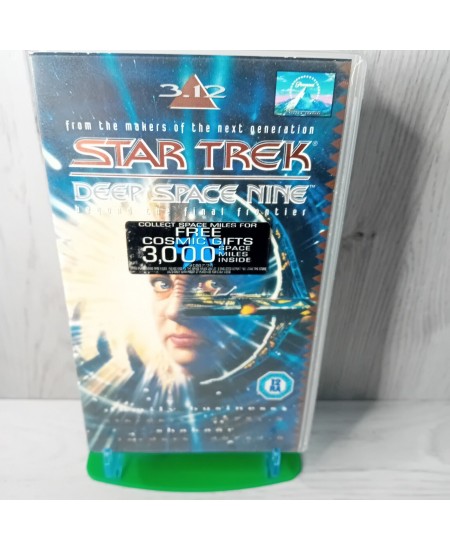 STAR TREK DEEP SPACE NINE VOL 3.12 VHS TAPE - RARE RETRO MOVIE