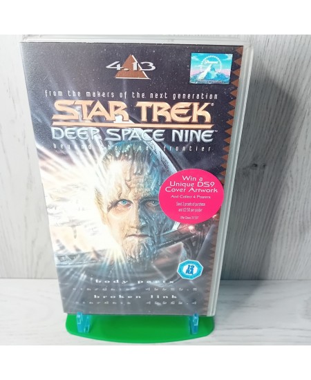 STAR TREK DEEP SPACE NINE VOL 4.13 VHS TAPE - RARE RETRO MOVIE