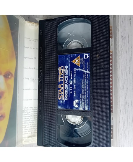 STAR TREK DEEP SPACE NINE VOL 4.11 VHS TAPE - RARE RETRO MOVIE