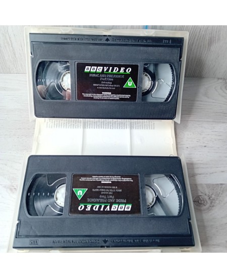 PRIDE AND PREJUDICE DOUBLE VHS TAPE - RARE BBC RETRO SERIES