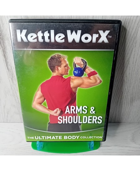 KETTLE WORX ARMS & SHOULDERS & CARDIO DVD BUNDLE - RARE RETRO GYM FITNESS 2008
