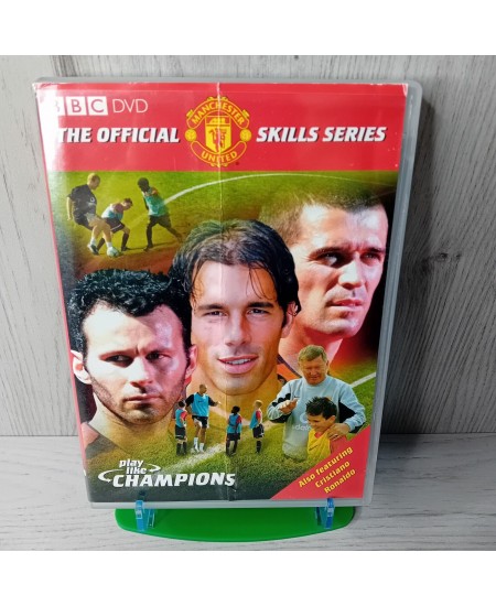 MANCHESTER UNITED SKILLS SERIES BBC DVD - RARE RETRO TV SHOW FOOTBALL GREATEST