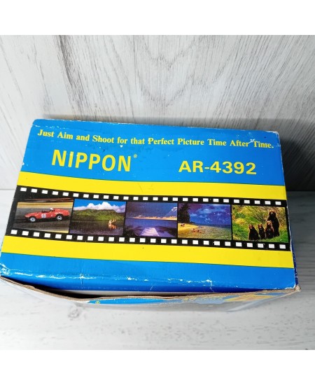 NIPPON AR-4392 35MM FOCUS FREE CAMERA - NEW IN OPENED BOX - RARE RETRO VINTAGE