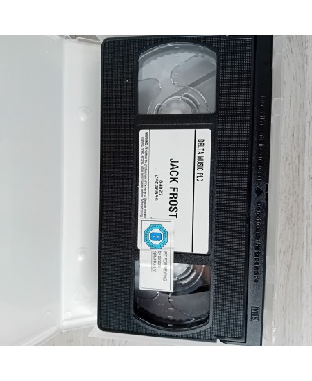 JACK FROST VHS TAPE - RARE RETRO MOVIE SERIES KIDS