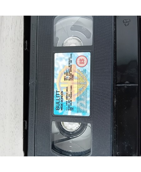 STEVE MCQUEEN BULLITT VHS TAPE - RARE RETRO MOVIE SERIES