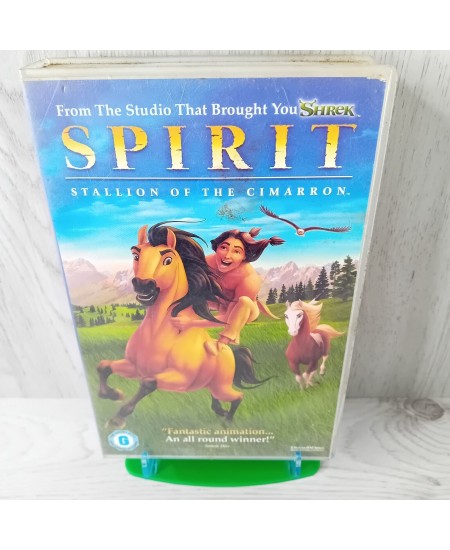 SPIRIT STALLION OF THE CIMARRON VHS TAPE - RARE RETRO MOVIE SERIES KIDS