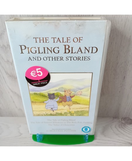 THE TALE OF PIGLING BLAND VHS TAPE - RARE RETRO MOVIE SERIES KIDS