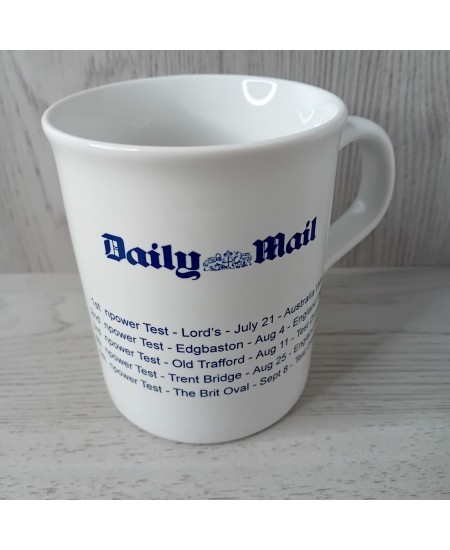 ENGLAND ASHES 2005 CRICKET DAILY MAIL MUG RARE RETRO VINTAGE CUP TEA COFFEE